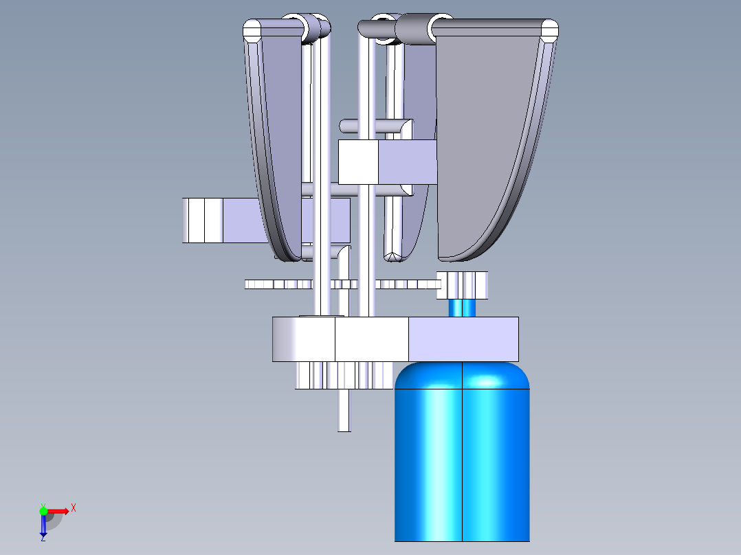 B2004183-投球翼可悬停飞行器俯视图