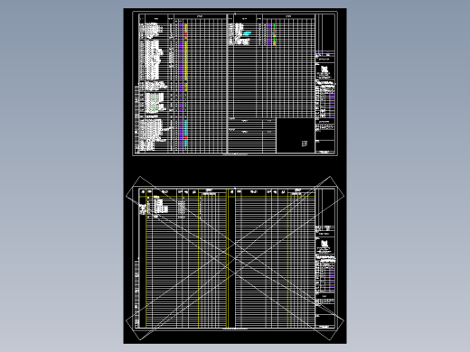 0902 图纸目录——地上施工图
