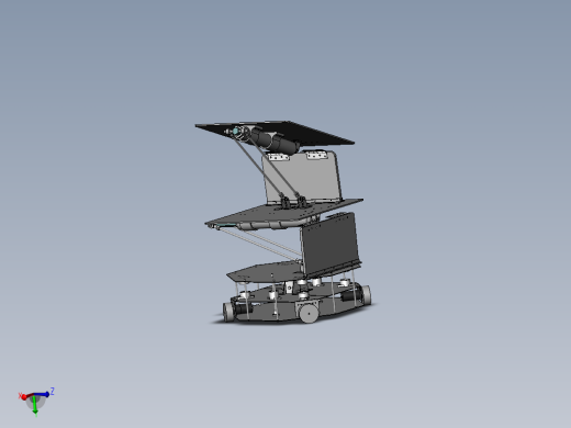 矿用多工位气动机械手设计含sw三维及7张CAD图