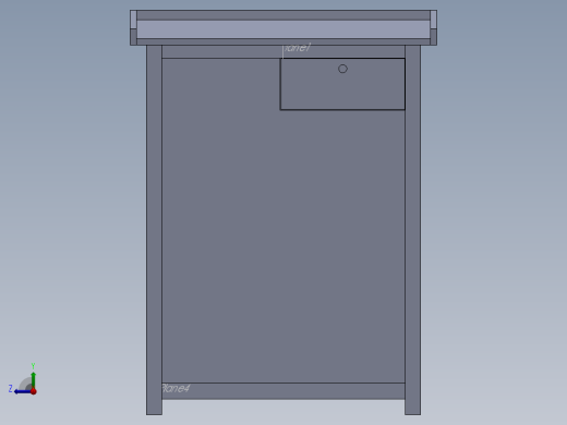控制台 操作台podium-table-1831-模型格式为 sw右视缩略图