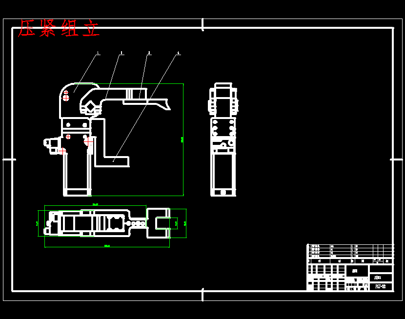 内孔抛光机的设计含9张CAD图