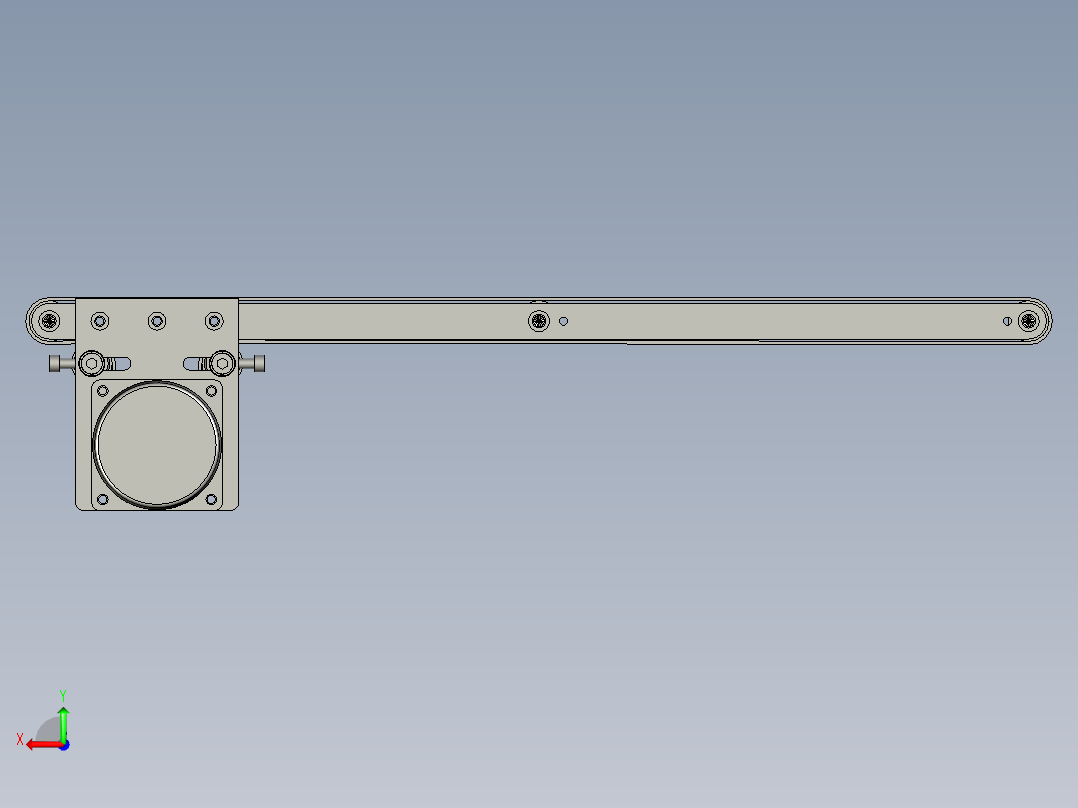 00糖果薄型输送带装配后视图