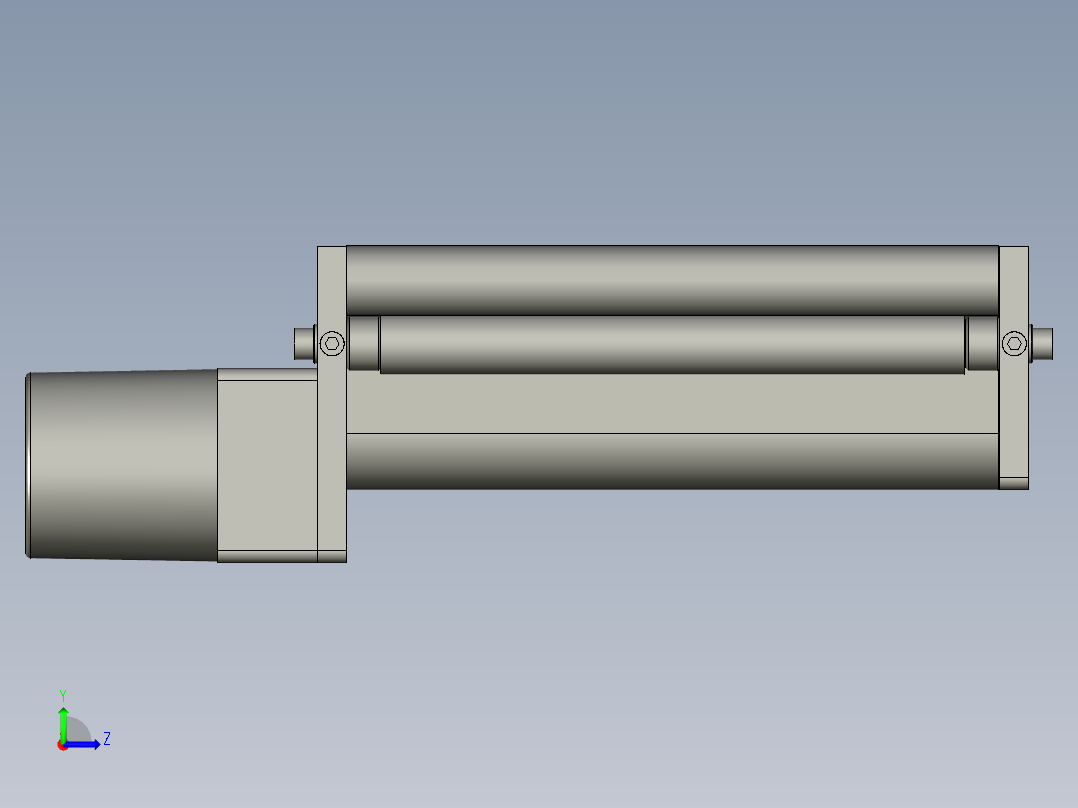 00糖果薄型输送带装配左视图