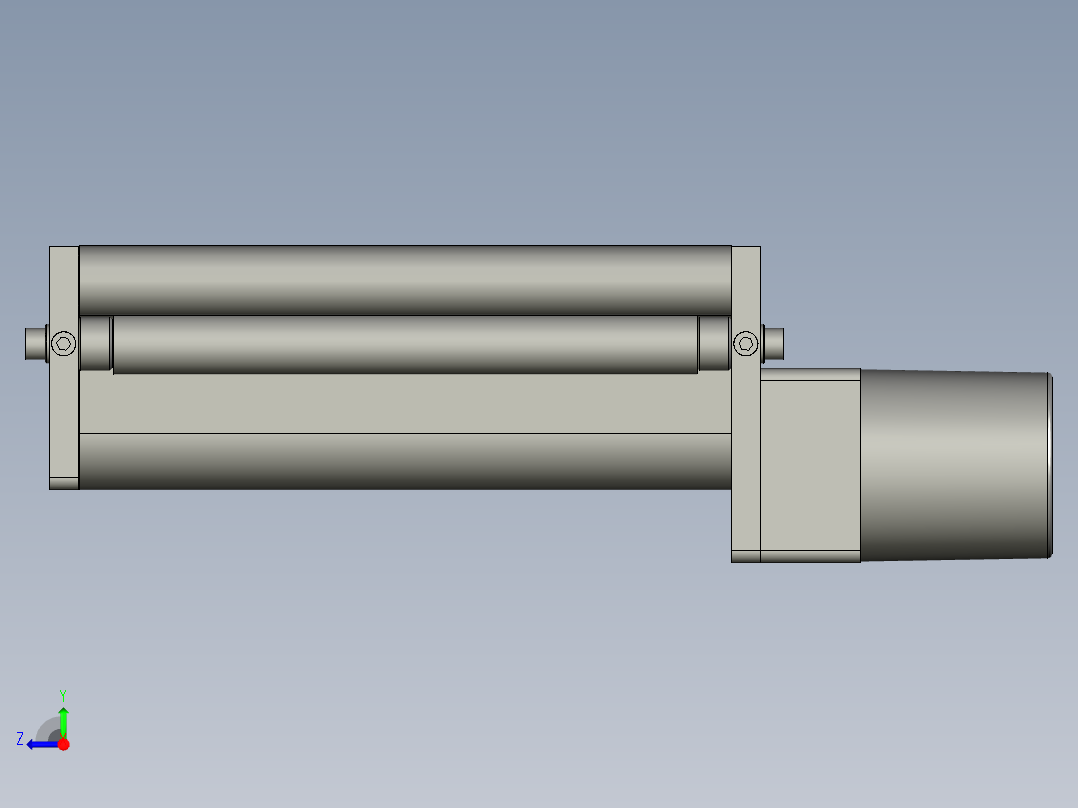00糖果薄型输送带装配右视图