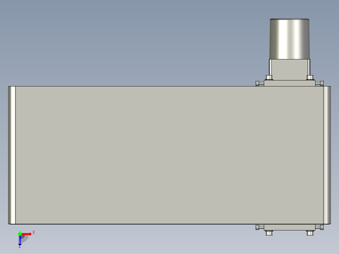 00糖果薄型输送带装配俯视图