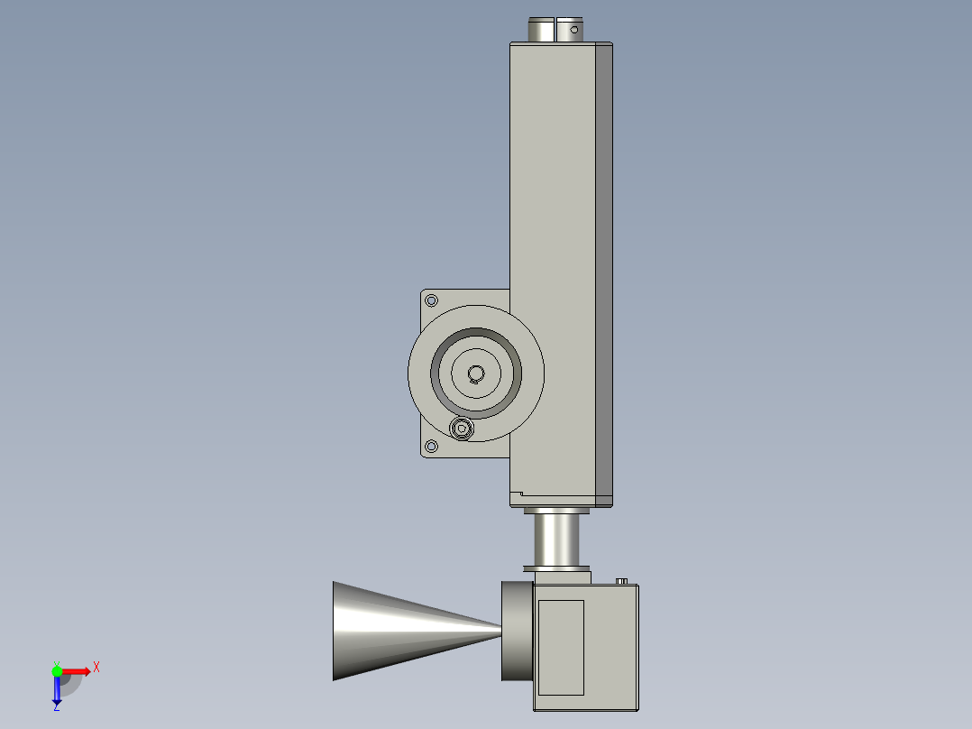 02激光打标组合俯视图