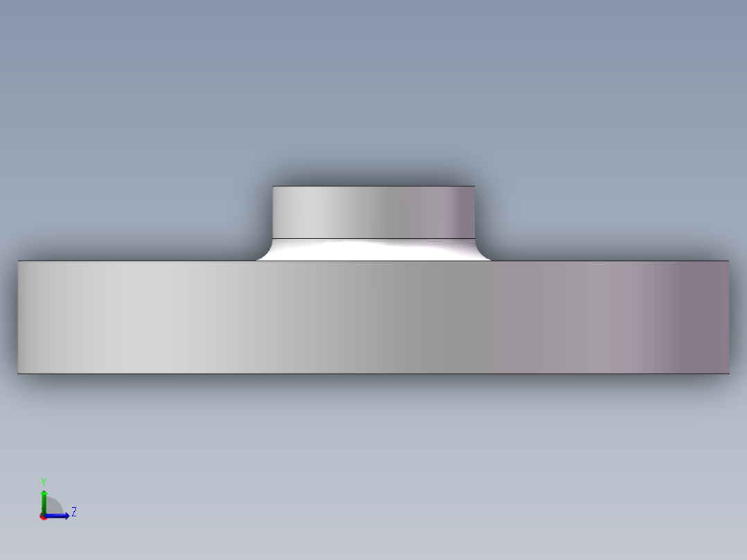 法兰-UPVC DN15-DN400 2017左视图