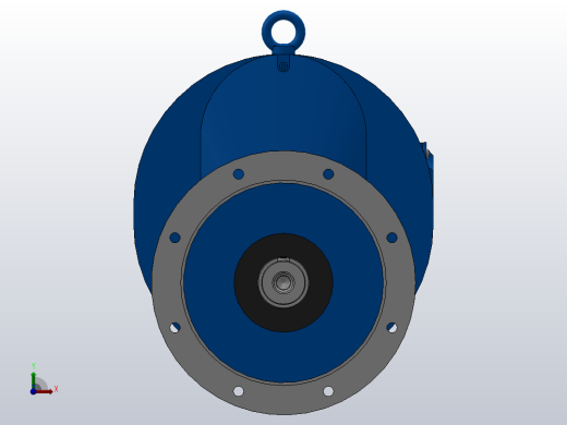 RXF127法兰轴伸式安装斜齿轮减速机RX127-Y11-4P-160M-M1-0°-Φ450前视缩略图