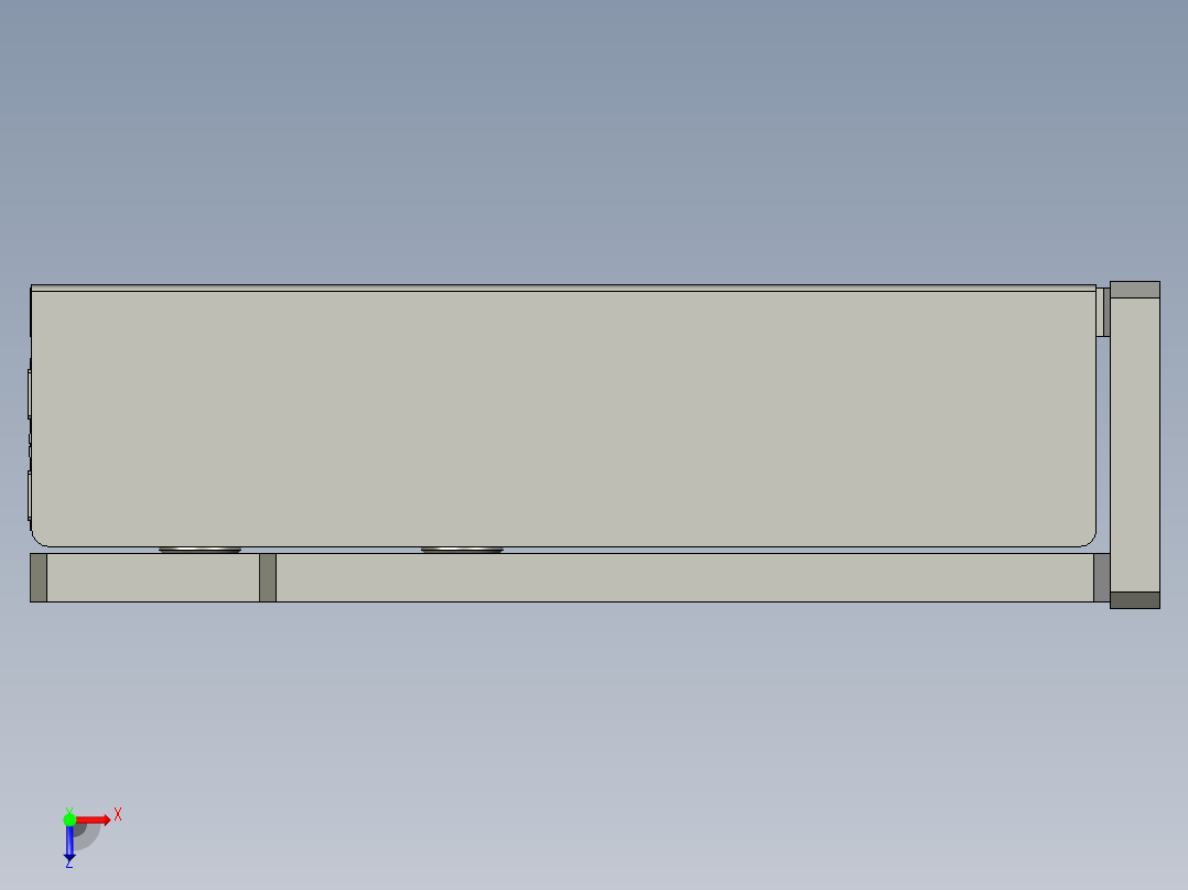 HET1-分张器固定机构HR俯视图