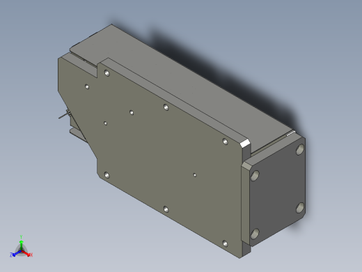 HET1-分张器固定机构HR正等轴测缩略图