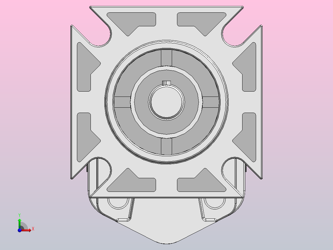 CB1S齿轮泵[CB1S-F5BFA]右视图