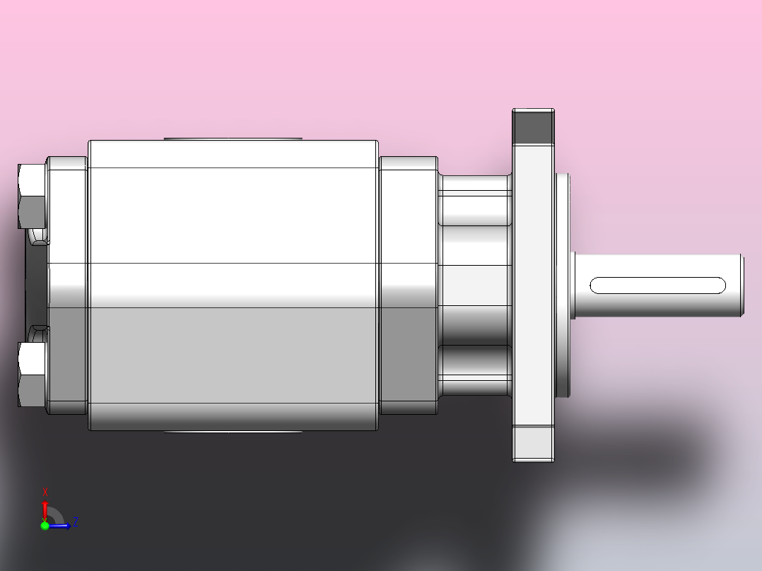 CB1S齿轮泵[CB1S-F5BFA]俯视图