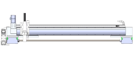 同步带伺服两轴喷墨机构缩略图