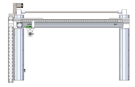 同步带伺服两轴喷墨机构缩略图