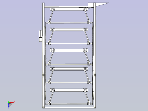 循环式智能立体车库俯视缩略图