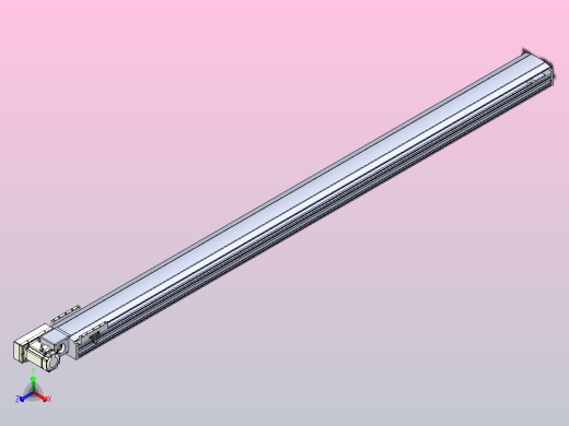 皮带直线轴半封闭可选导轨TPA-HNB-175D-140-L2500-ML-Y-P75-N3