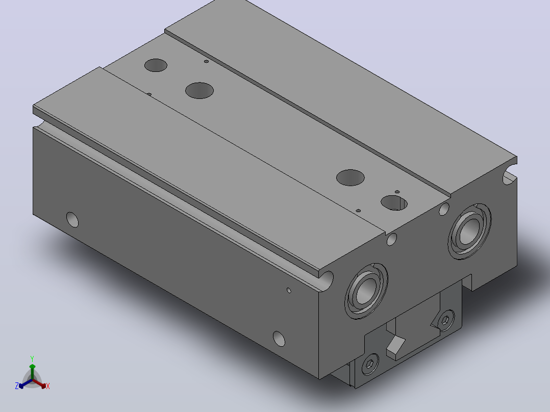 薄型气爪HMHF2系列[HMHF2-16D]主视图