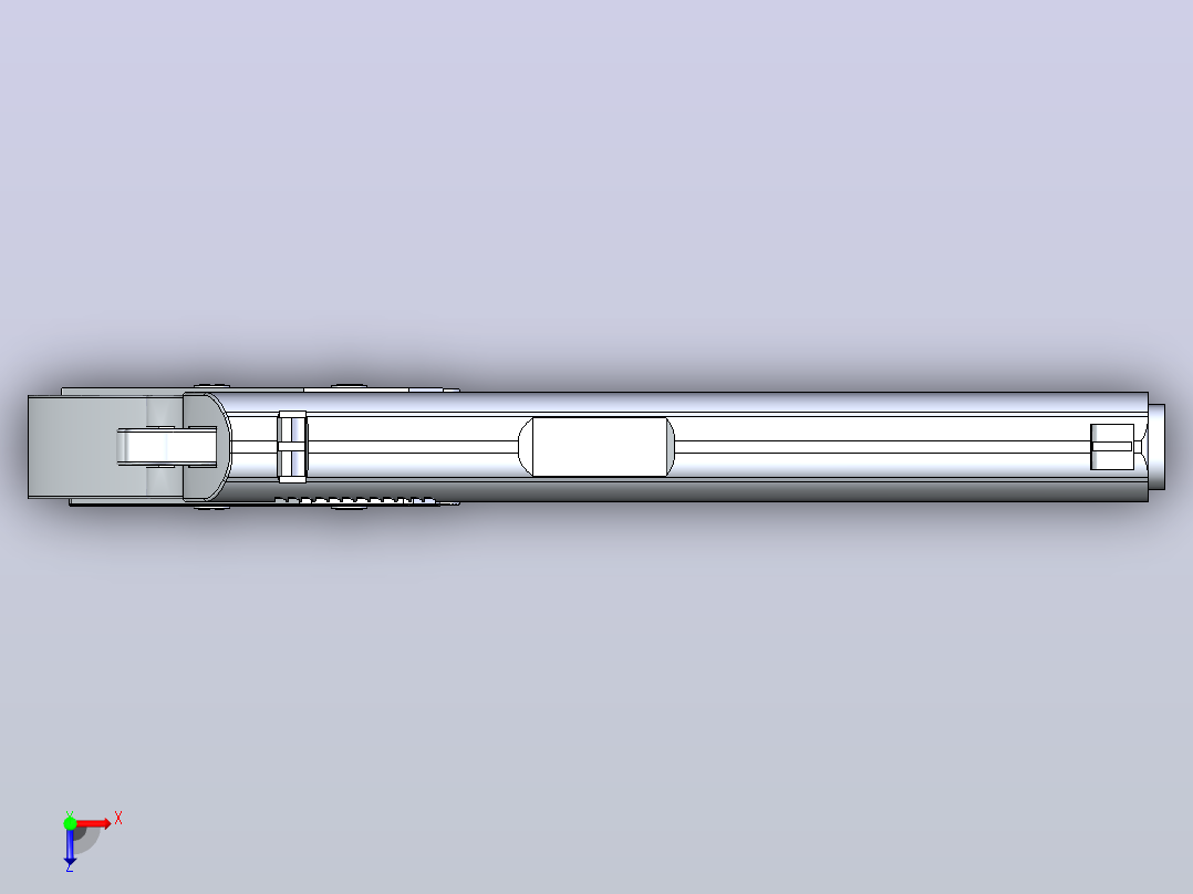 武器、枪、手枪、马驹m.45 (2)俯视图