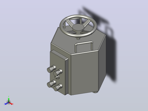 TDGC2J-1接触调压器三维模型202011