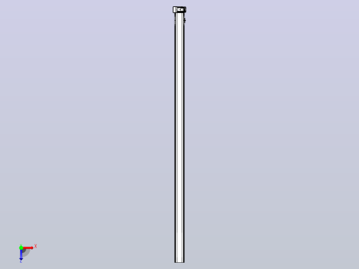 皮带直线轴半封闭可选导轨TPA-HNB-105D-90-L2500-RU-Y-P20-N3俯视缩略图