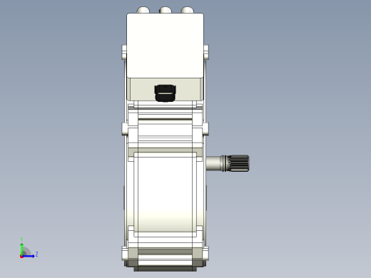 Magelec电机M24PX-X-19左视缩略图