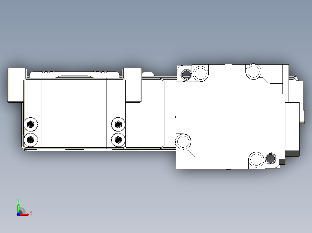 钢基模组TPA-KNR-4002C-200A1-MR-H1前视图