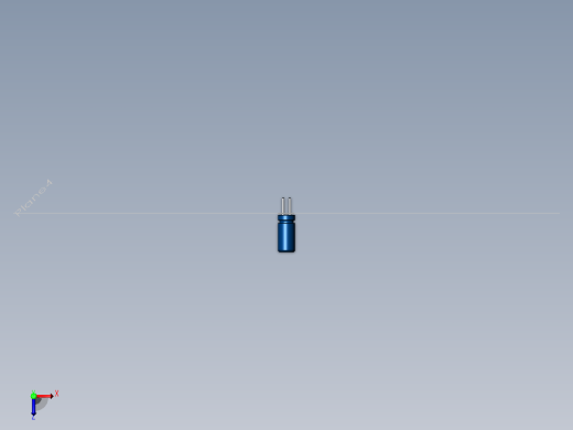 电子器件Capacitor- Panasonic M Series俯视缩略图