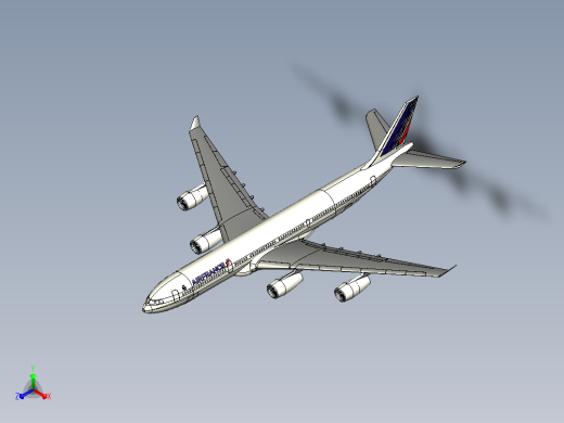 空客A 340客机