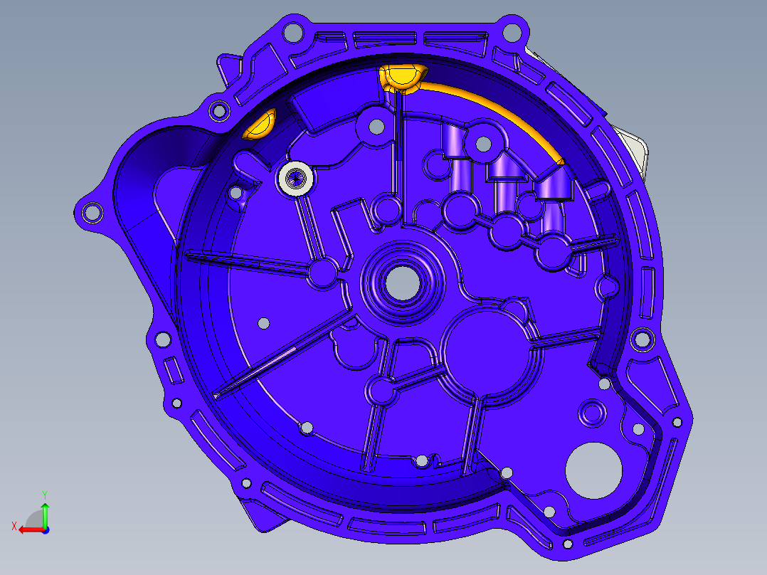 箱体图纸（14）后视图