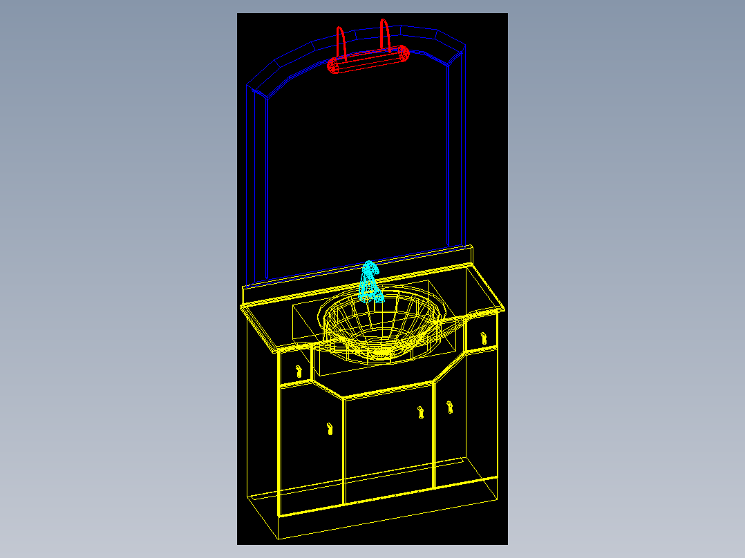 室内家具及植物三维模型一-YU016