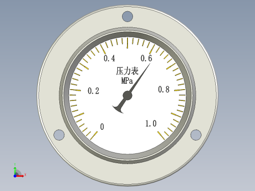 压力表前视缩略图