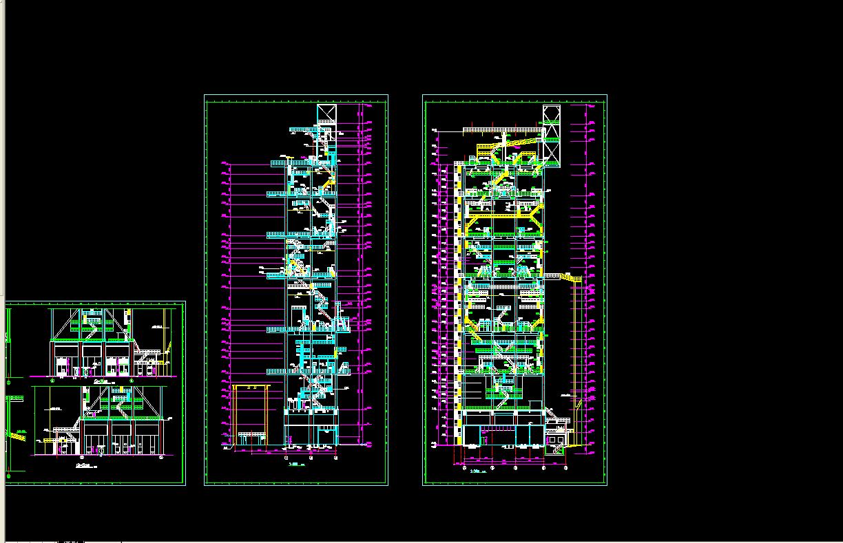 4000吨熟料烧成系统窑尾图纸全套