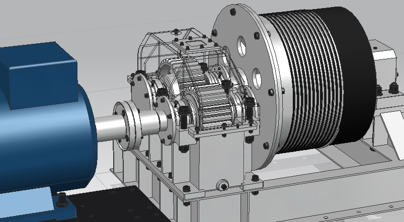 3款卷扬机3d图纸 卷筒卷线机绞盘机 钢丝绳卷线机、卷扬机3d模型