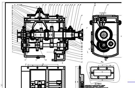 变速器装配图缩略图