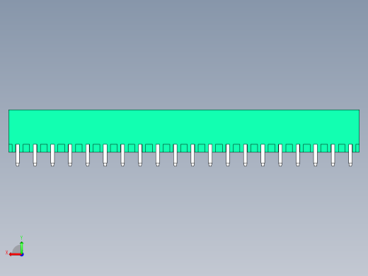 DEGSON 2EDG 系列 5.0mm 可插拔接线端子组-2EDGV-5.0-20P-14-00AH后视缩略图