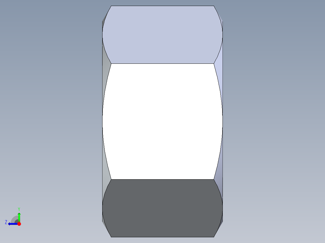 公制螺母-M20x2.5.STEP右视图