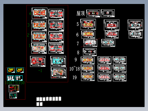 石家庄某医院通风空调设计图