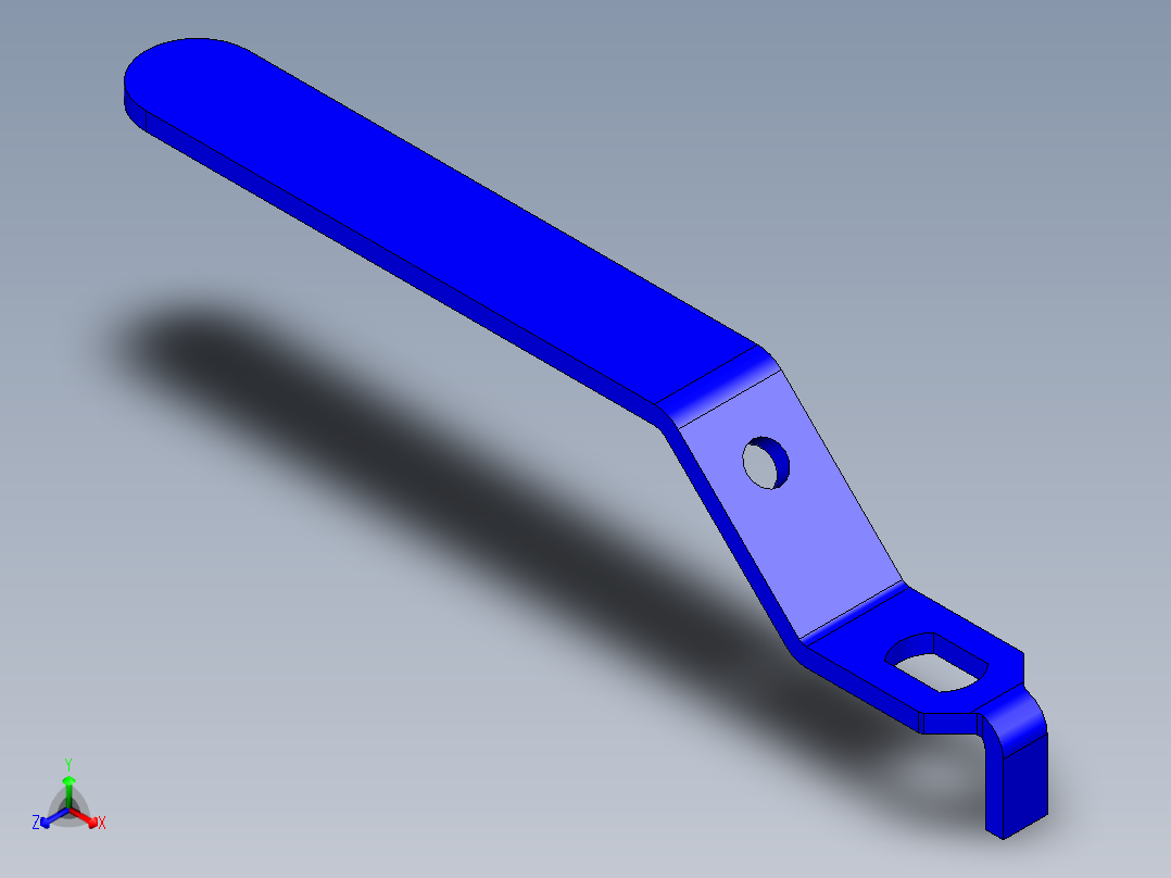 管道手动球阀-水管开关阀-手动阀门395_06_E_1_handle正等轴测图