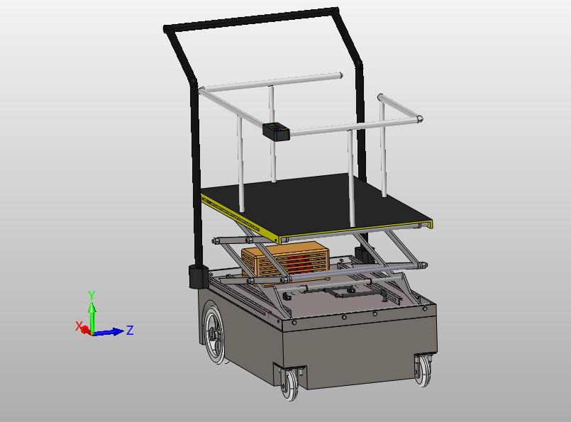 果园水果采摘升降平台的设计【含三维SolidWorks】