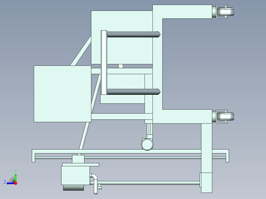 外墙真石漆喷涂装置787277==150右视图