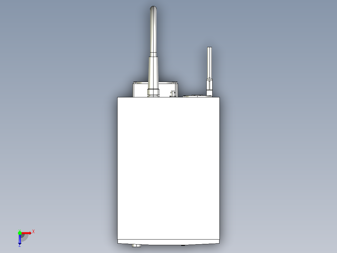 基恩士MD-V9900_9920_C_kc图纸模型俯视图