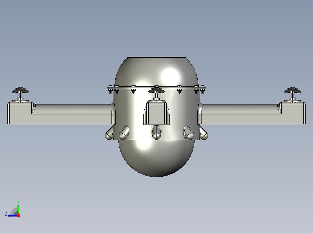 无人水陆两用无人机--igs stp右视图
