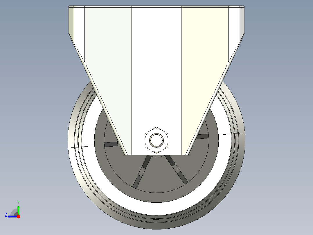 型材-KJN 259792 100MM WHEEL右视图