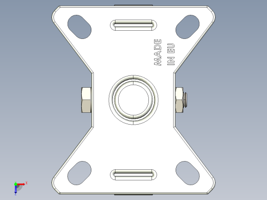 型材-KJN 259792 100MM WHEEL俯视缩略图