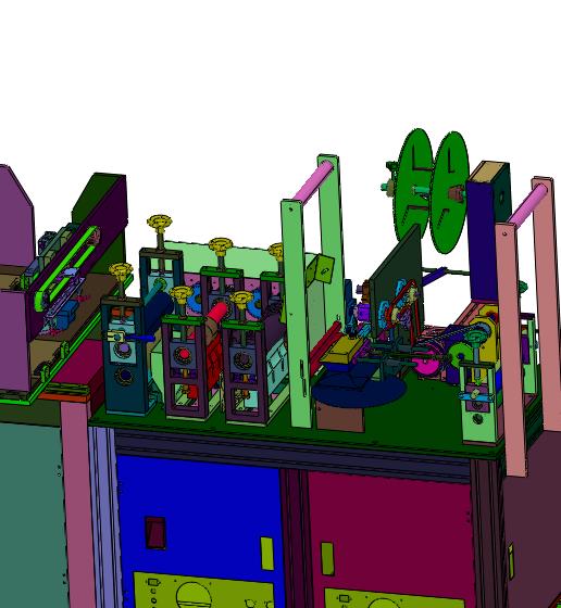 杯型口罩前后段一体机