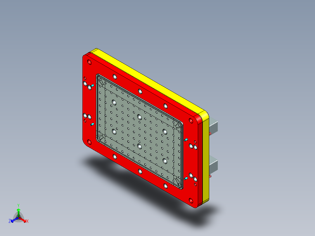 N500-COVER笔记本CNC工装夹具三维模型-CNC4