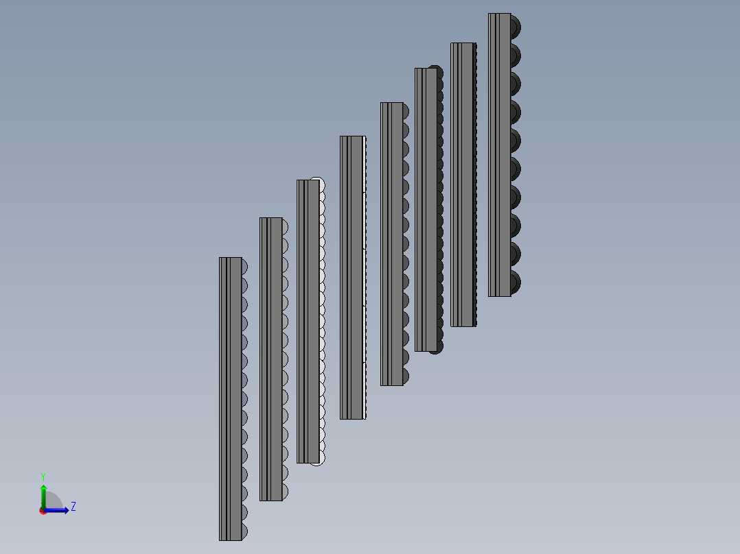 流利条 6系列 26款左视图