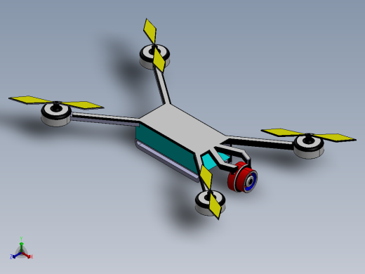 无人机正等轴测缩略图