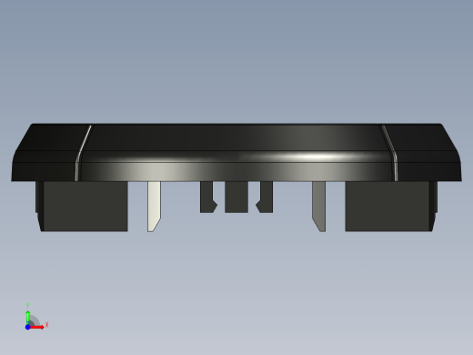 Omron B3F-4055 轻触开关 5 向导航键帽 12x12x7.3前视缩略图