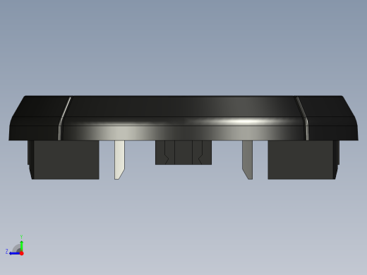 Omron B3F-4055 轻触开关 5 向导航键帽 12x12x7.3右视缩略图